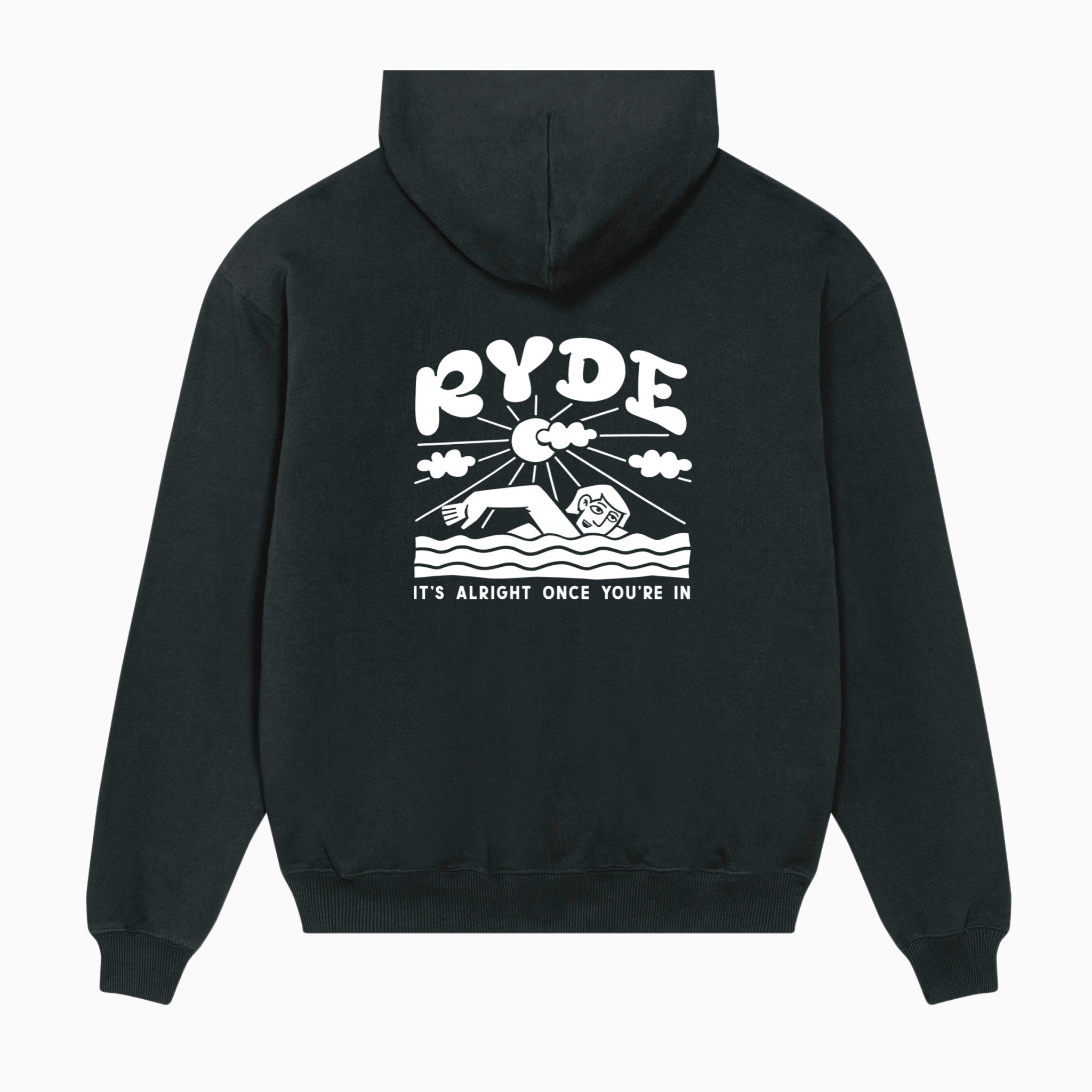 IT'S ALRIGHT ONCE YOU'RE IN ORGANIC HOODIE - ryde.store