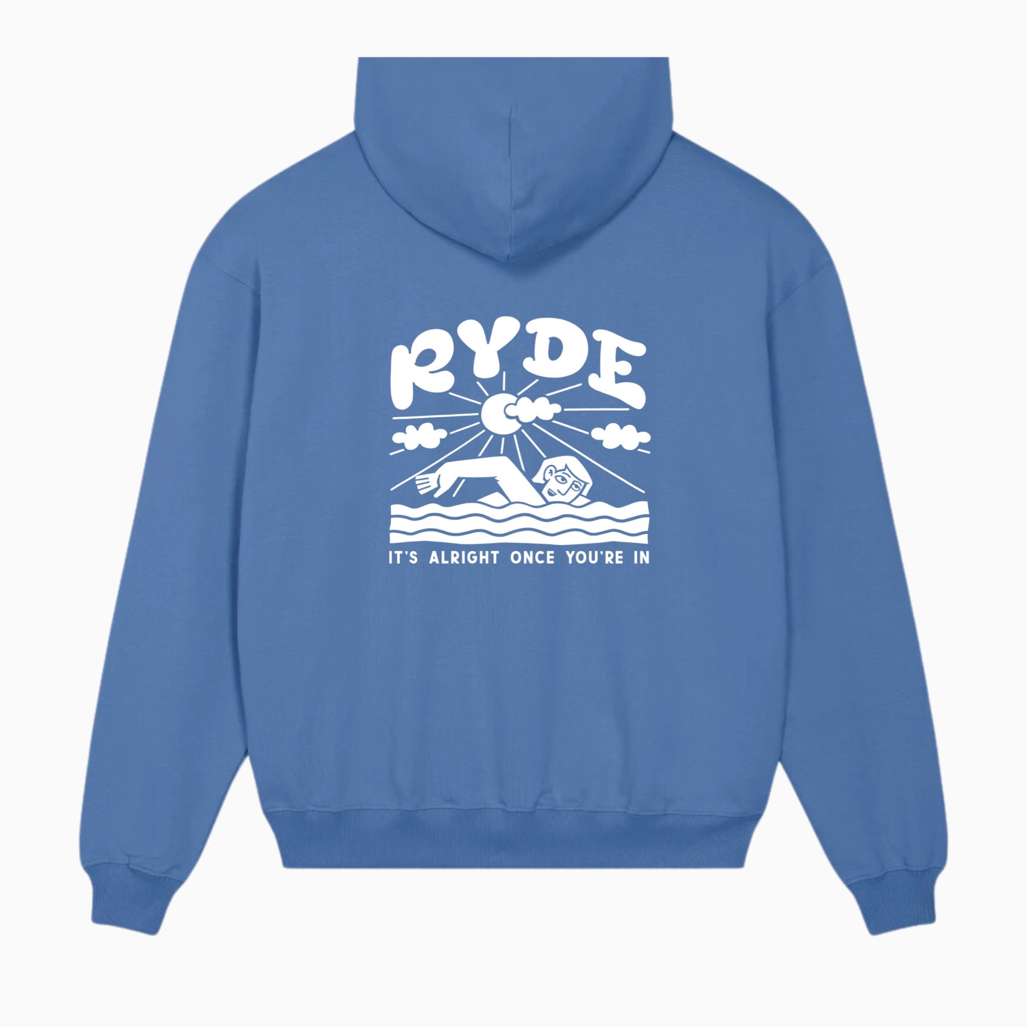 IT'S ALRIGHT ONCE YOU'RE IN ORGANIC HOODIE - ryde.store