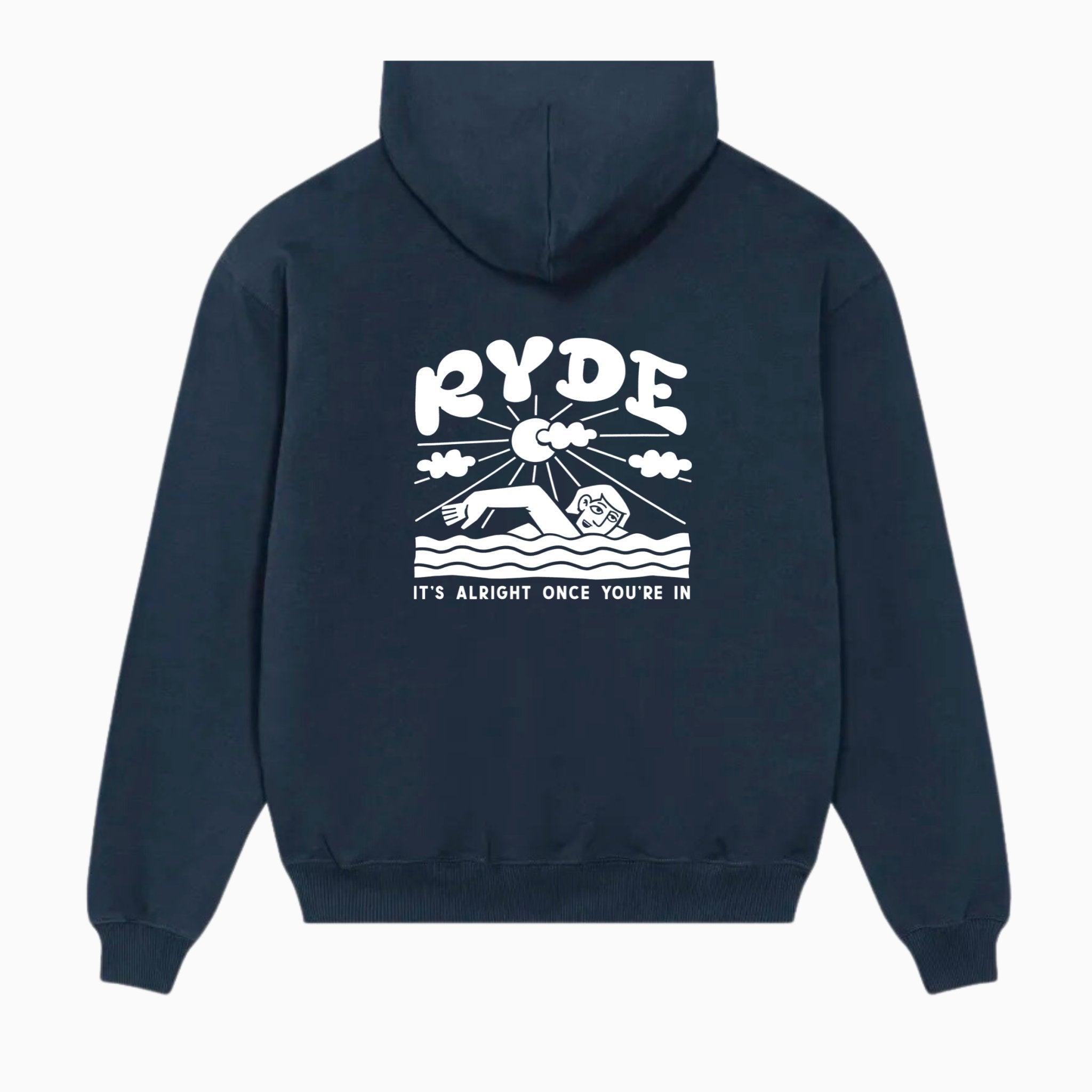 IT'S ALRIGHT ONCE YOU'RE IN ORGANIC HOODIE - ryde.store