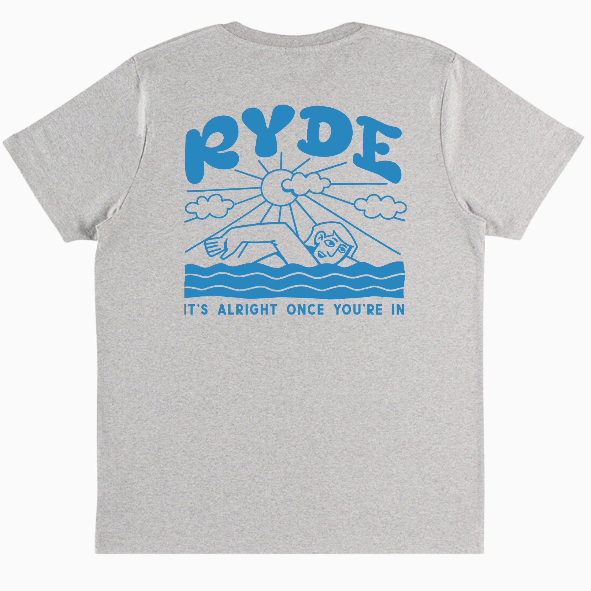 IT'S ALRIGHT ONCE YOU'RE IN ORGANIC TSHIRT - ryde.store