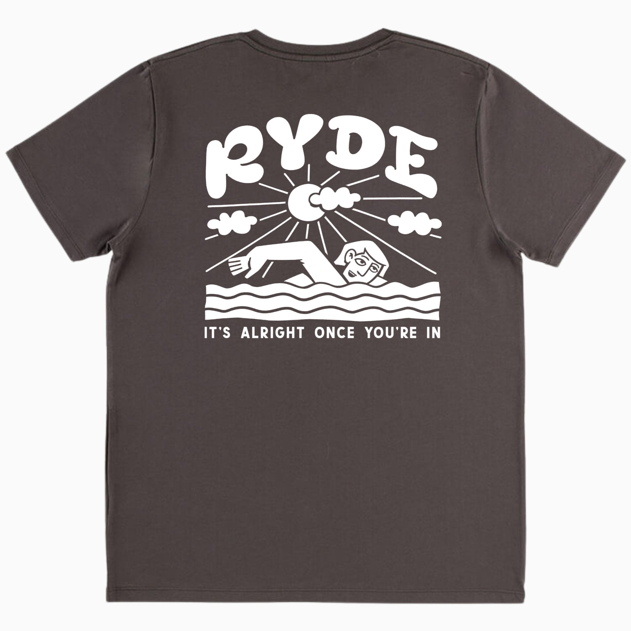 IT'S ALRIGHT ONCE YOU'RE IN ORGANIC TSHIRT - ryde.store