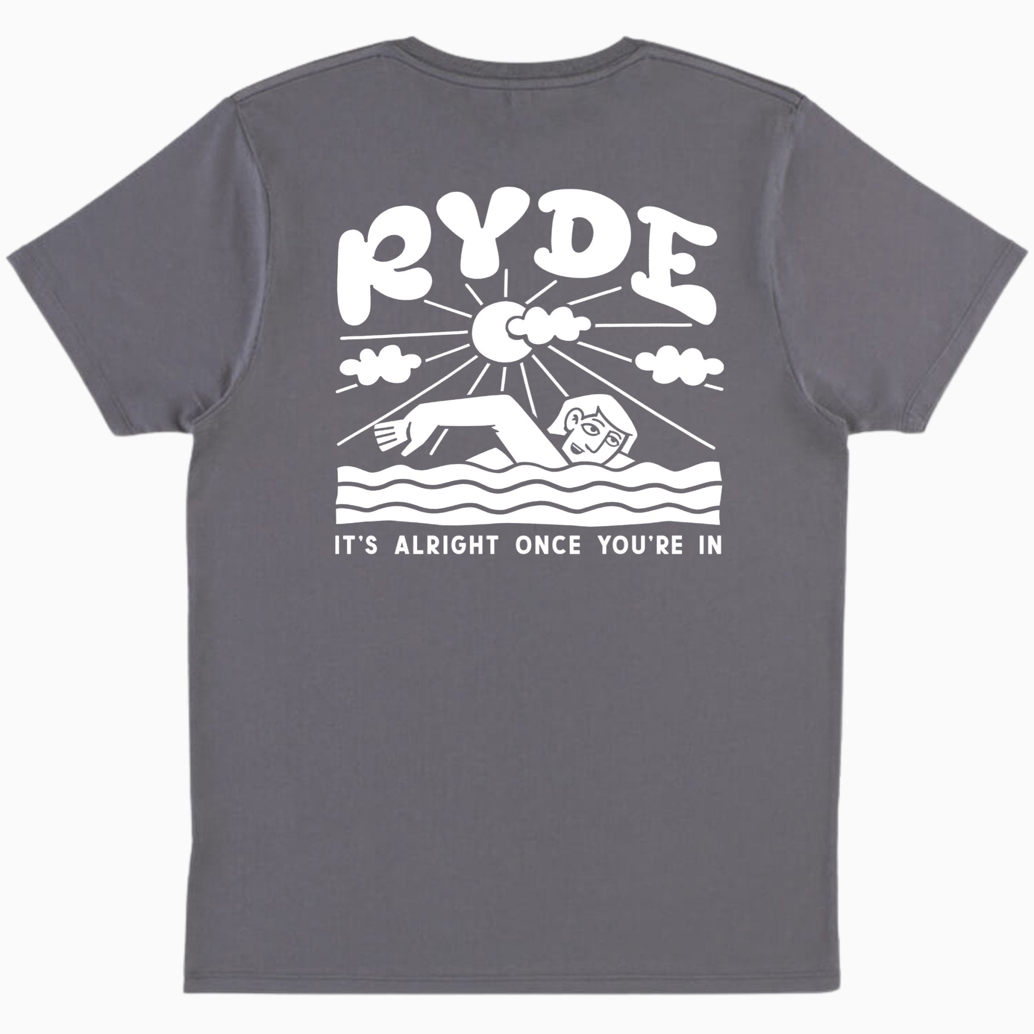 IT'S ALRIGHT ONCE YOU'RE IN ORGANIC TSHIRT - ryde.store