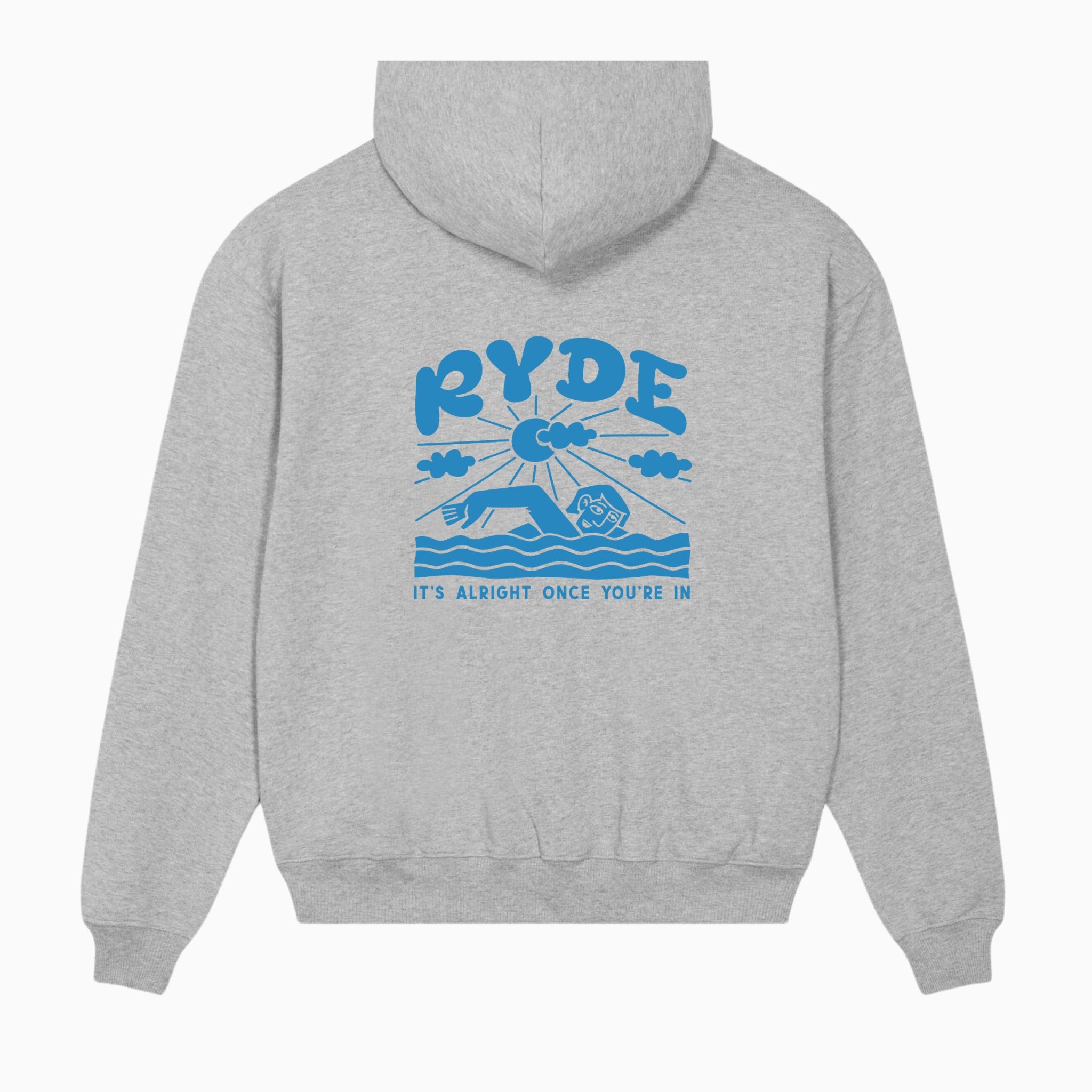 IT'S ALRIGHT ONCE YOU'RE IN ORGANIC HOODIE - ryde.store