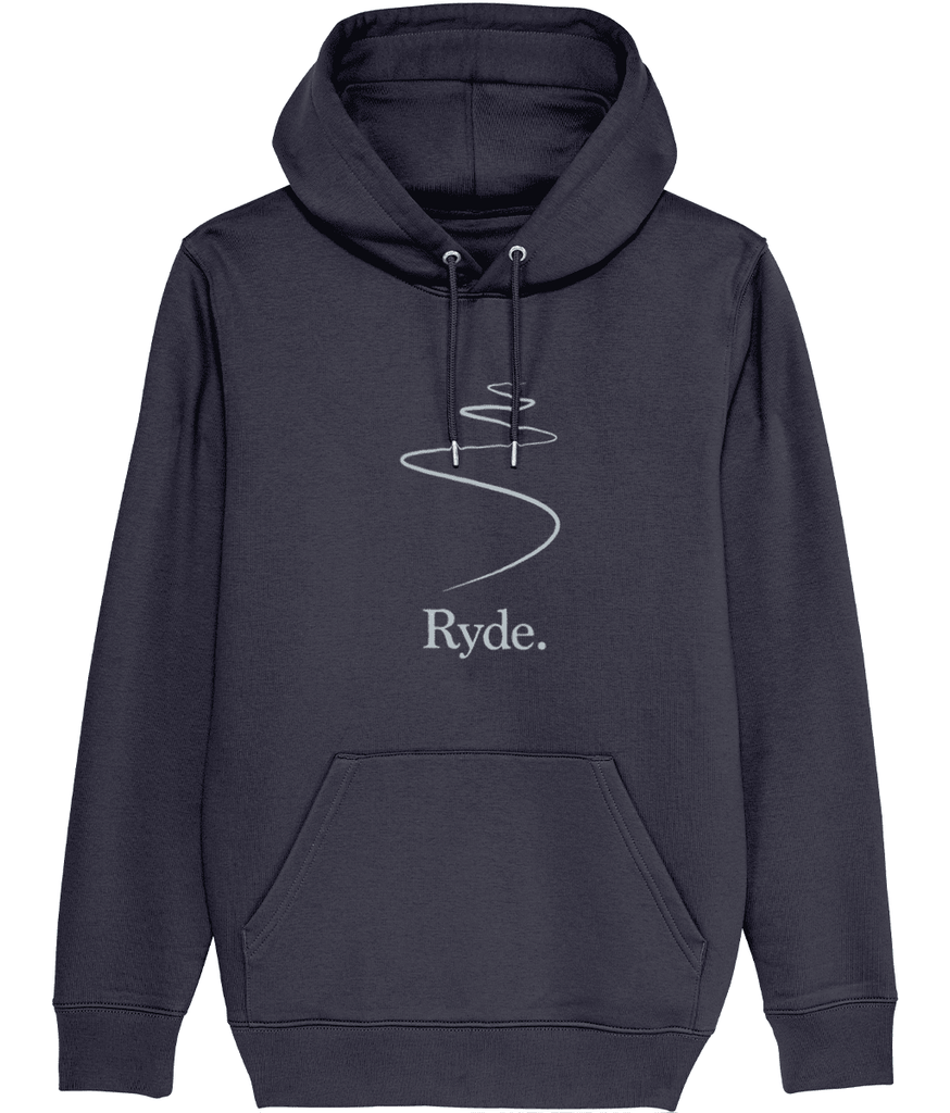 First Tracks Unisex Organic Cotton Hoodie for Mountain and Skiiers