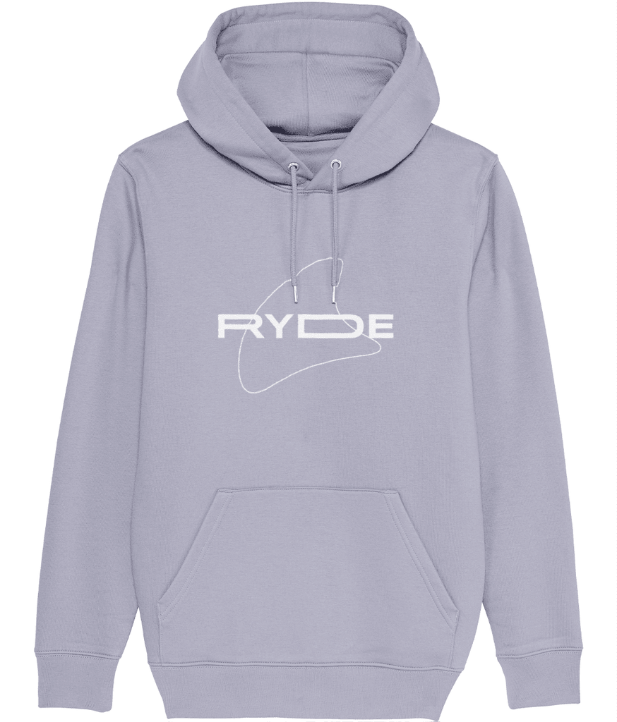 Organic Cotton Hoodie with Surfboard Fin Graphic: Stay Cozy with Surf Vibes