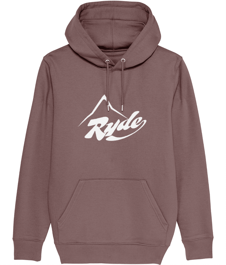 Organic Hoodie with Mountain Ski Graphic: Perfect for Alpine Adventures