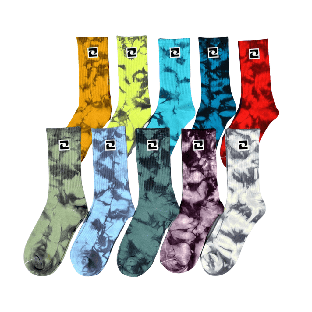 Ryde ~ Wave Washed Tie Dye Socks ~ Range of colours Socks Ryde UK Clothing and Activewear | Whatever The Weather 