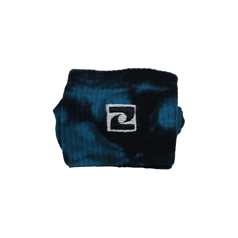 Ryde ~ Wave Washed Tie Dye Socks ~ Range of colours Socks Ryde UK Clothing and Activewear | Whatever The Weather Dark Blue 